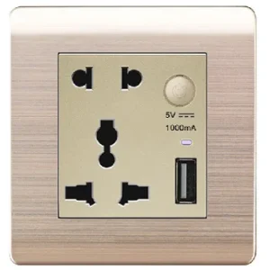 Ổ cắm đa năng + Sạc USB A66-C06E16