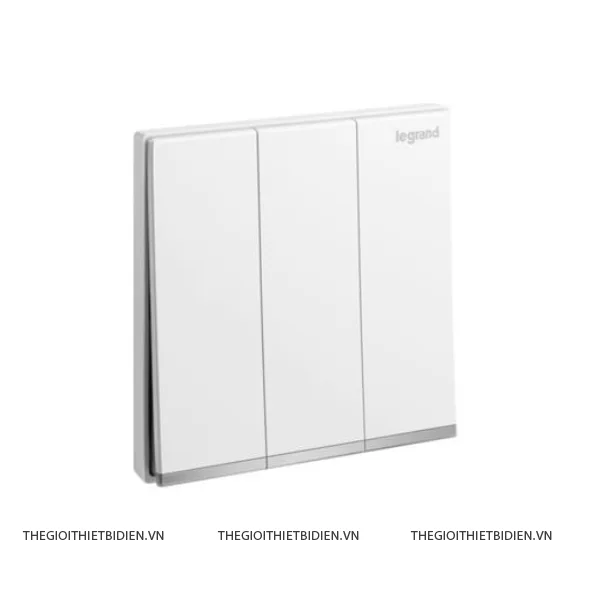 Công tắc ba 2 chiều Galion trắng