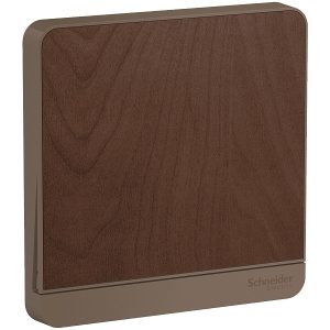 Bộ công tắc một 1-2 chiều 16AX, có LED màu gỗ