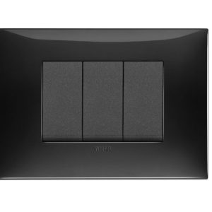 Công tắc ổ cắm màu đen Vimar -Italy